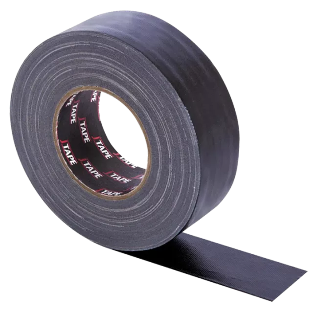 JTAPE CLOTH TAPE BLACK 50MM x 50M