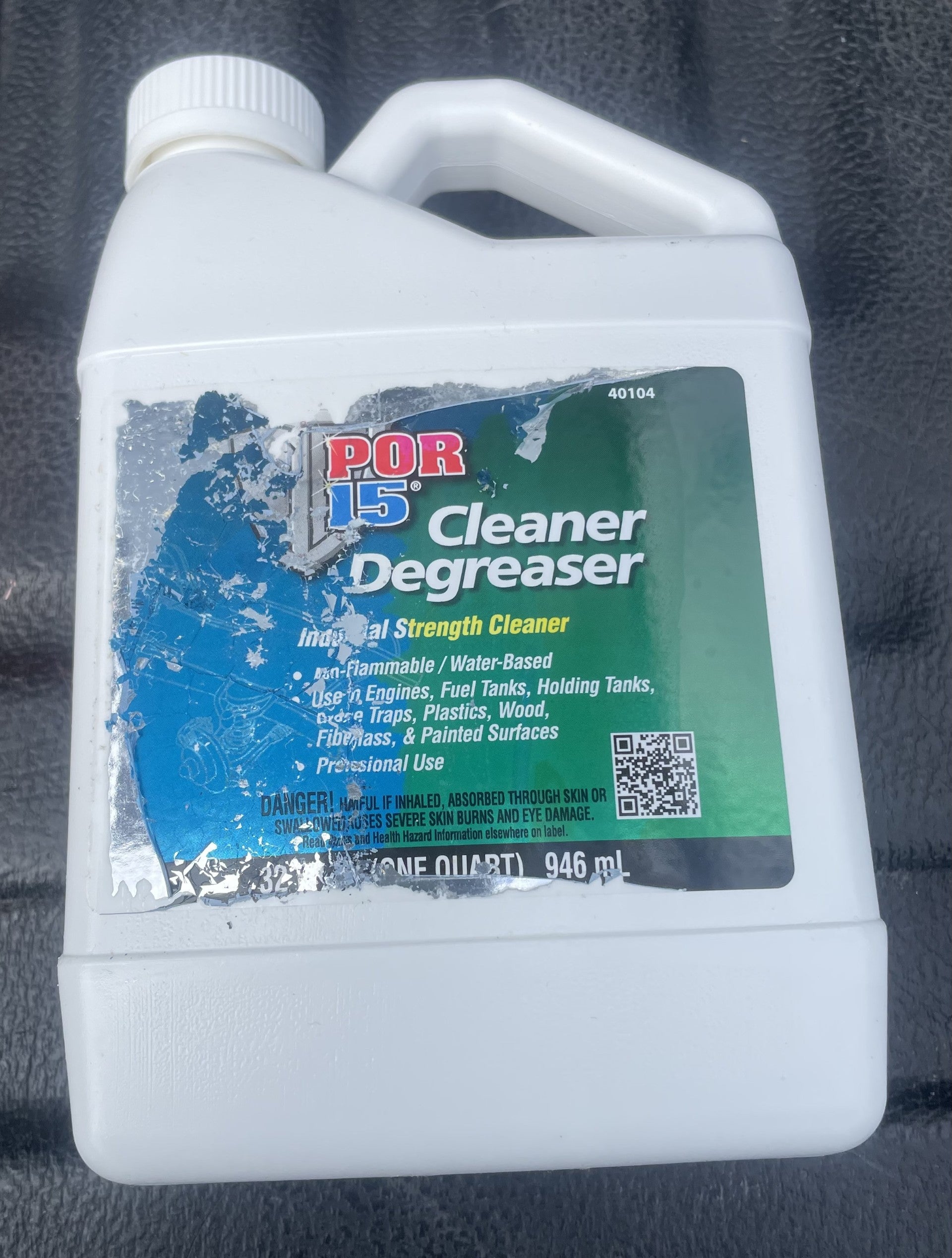 Cleaner Degreaser Quart (DAMAGED LABEL)