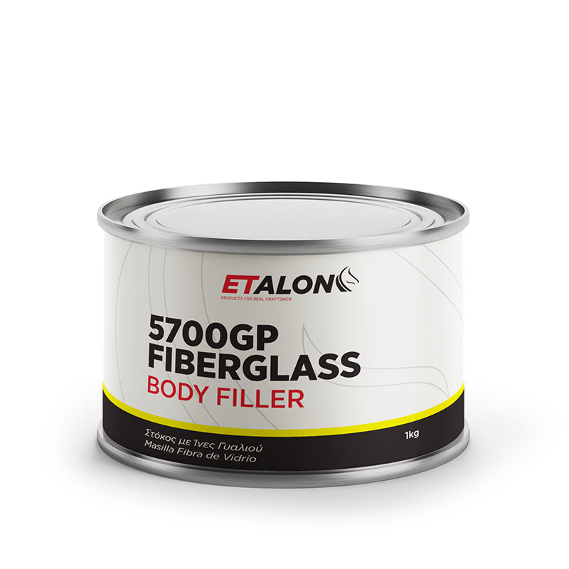 ETALON FIBREGLASS BODY FILLER GREEN 1KG