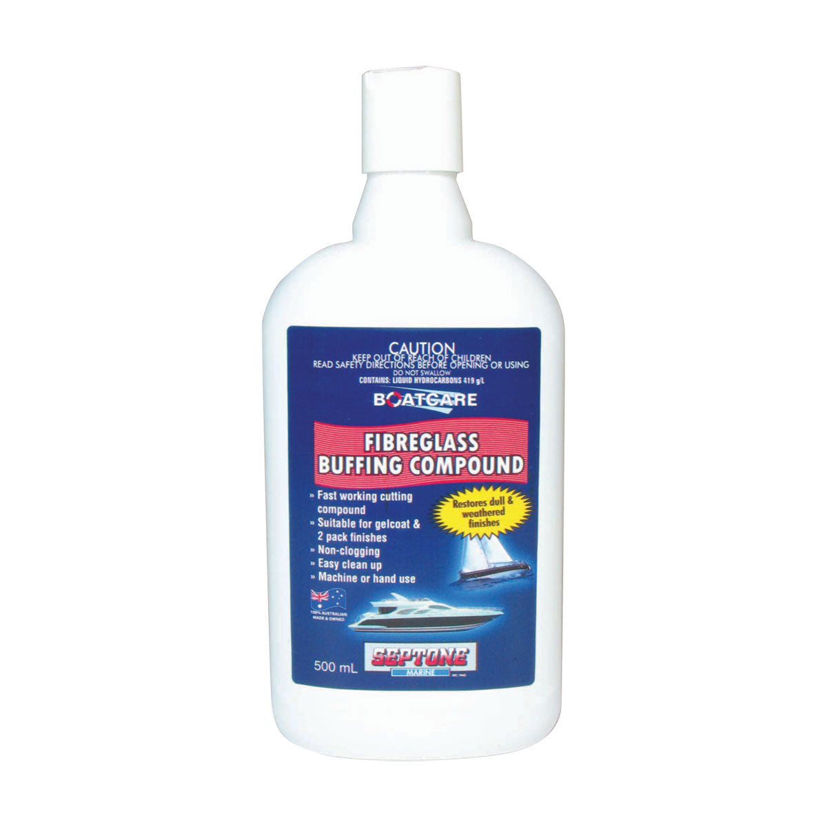 Septone Fibreglass Buffing Compound 1L