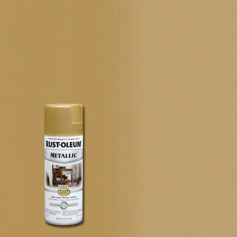 Rustoleum metallic finish gold clearance
