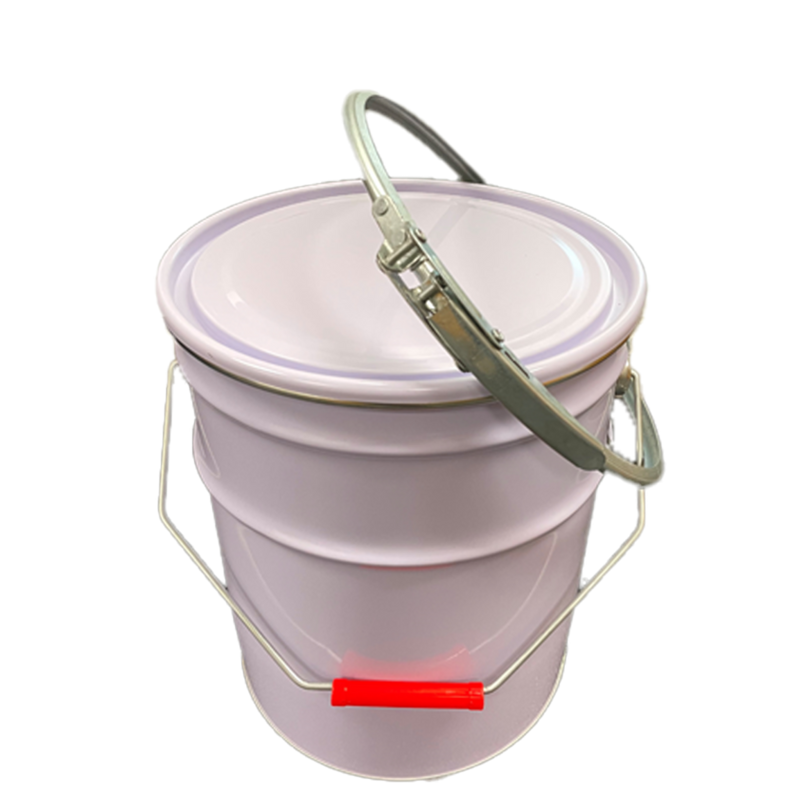 Empty Tin 10 Litre with Lid and Holder