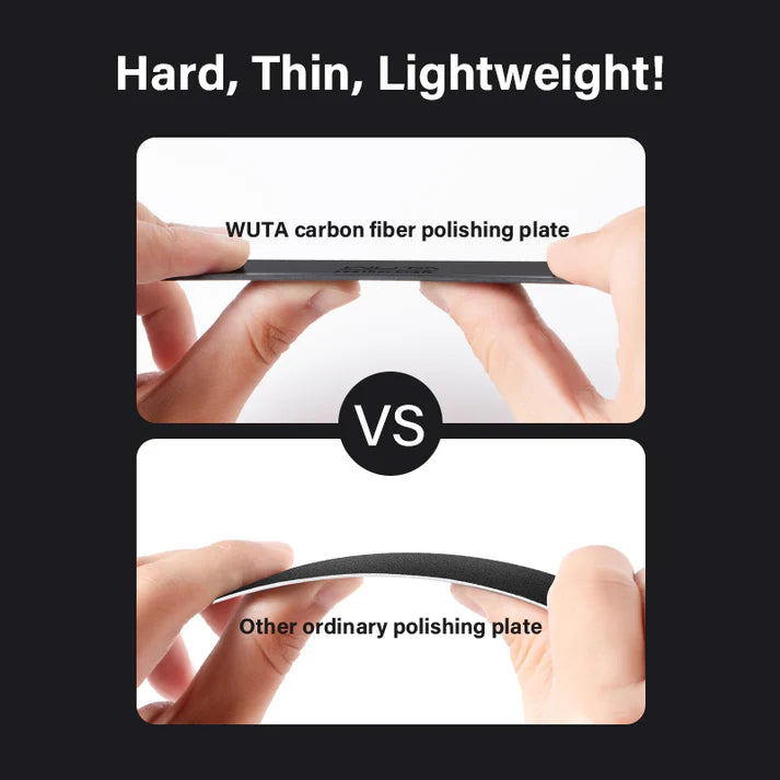 P1000 Sanding sheets & Carbon Fibre Board. 115mm x 30mm  30PC