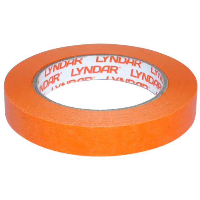 HIGH TEMP AUTOMASK TAPE ORANGE 18MM X 50M SINGLE