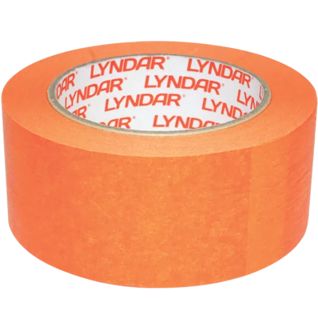 LYNDAR HIGH TEMP AUTOMASK TAPE ORANGE 48MM X 50M SINGLE