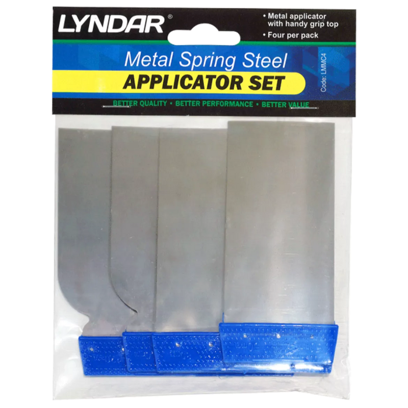 LYNDAR SPRING STEEL APPLICATOR SET - 4PCS