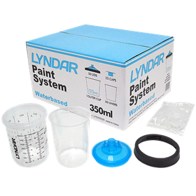 LYNDAR PAINT SYSTEM 350ML WATER BASED 125 MICRON