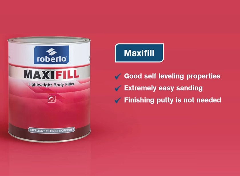 ROBERLO MAXIFILL LIGHTWEIGHT BODY FILLER 3.45KG