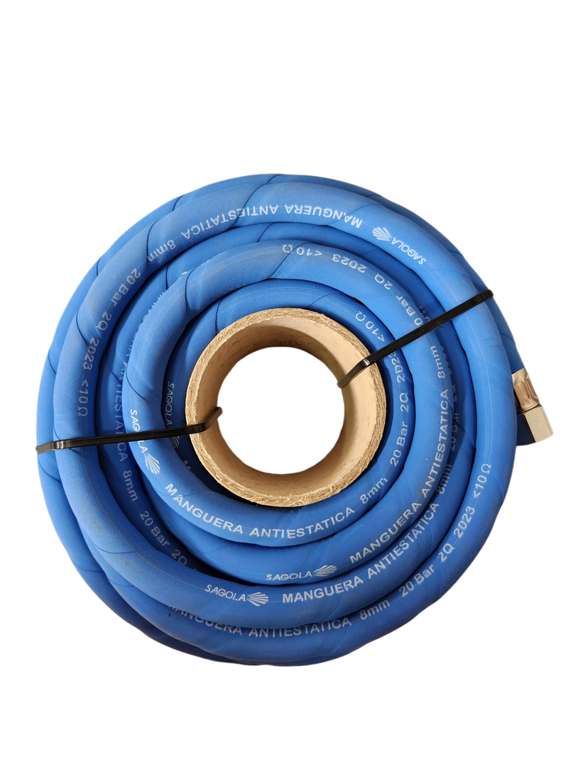 SAGOLA AIR HOSE ANTISTATIC 11M 8X15MM F/F 1/4