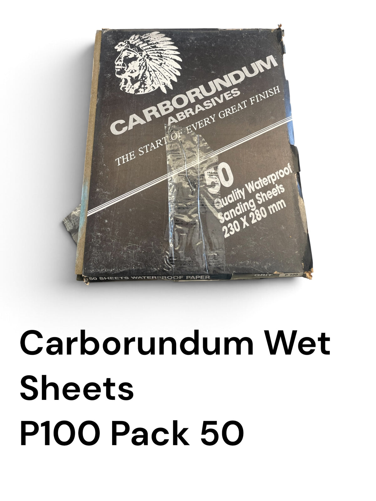 Wet & Dry Sanding Sheet 230 x 280mm 100 Grit pack 50