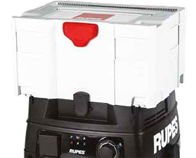 RUPES 'S2 Series' Compact Mobile Dust Extraction M Class Unit with Automatic Filter Cleaning Liquid sensor