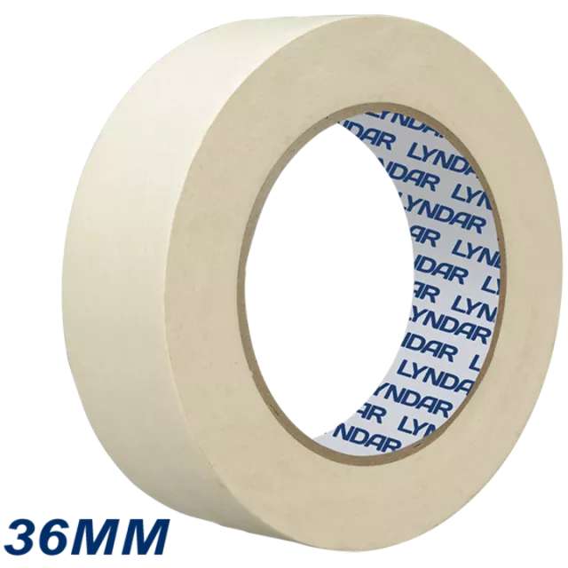 LYNDAR PREMIUM AUTOMOTIVE MASKING TAPE 36MM SINGLE