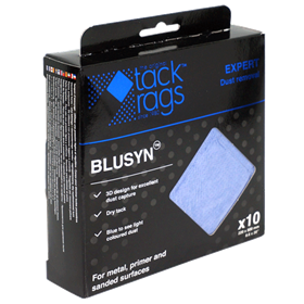 The Original Tack Rags Blue Non Woven Tack Cloth (Box 10) TRX33240MTB10 BLUSYN