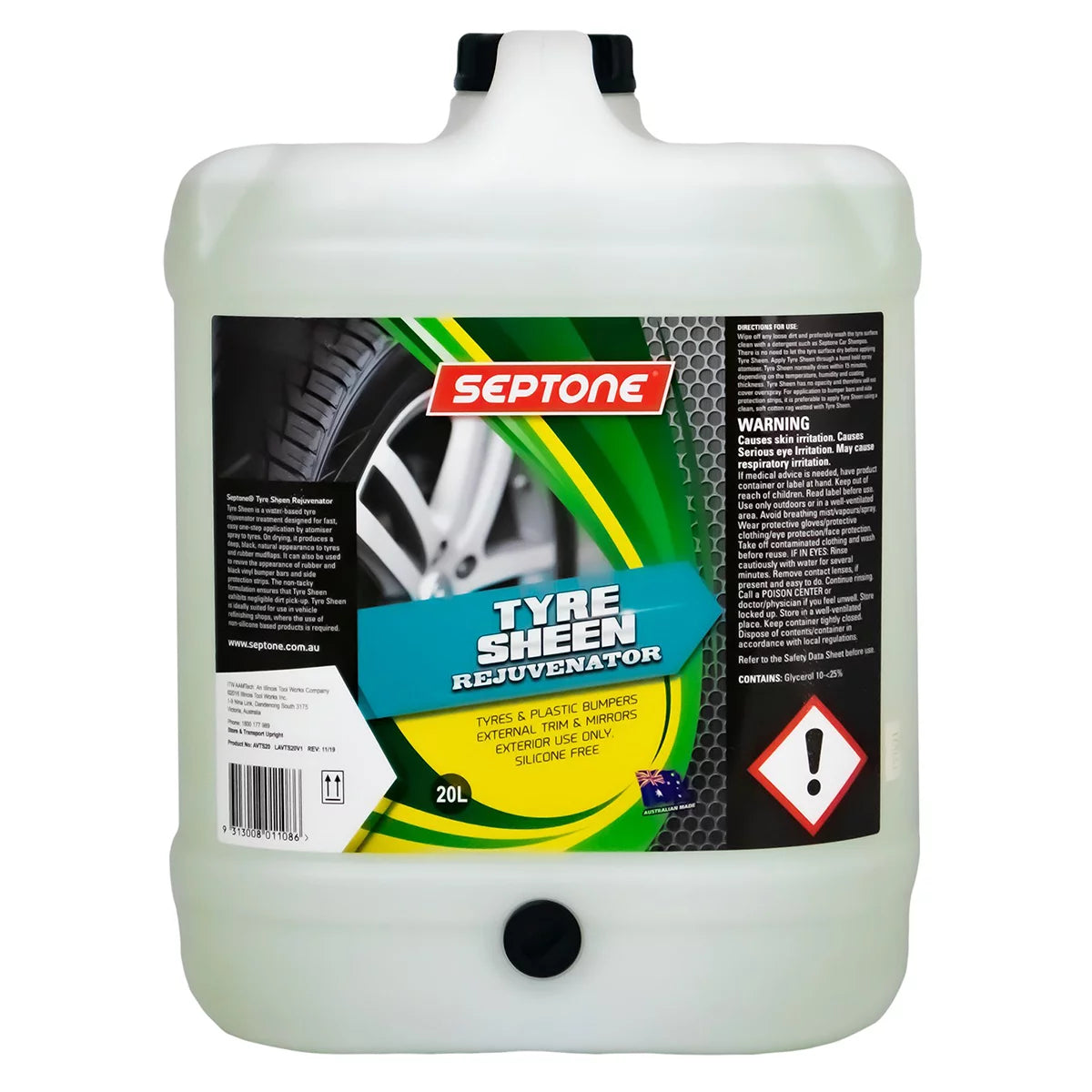 Septone Tyre Sheen 20L