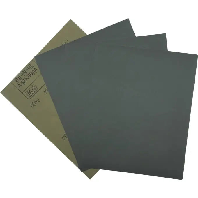 3m Wet Or Dry Sanding Sheets 228mm x 279mm P80 Pack of 50 Sheets