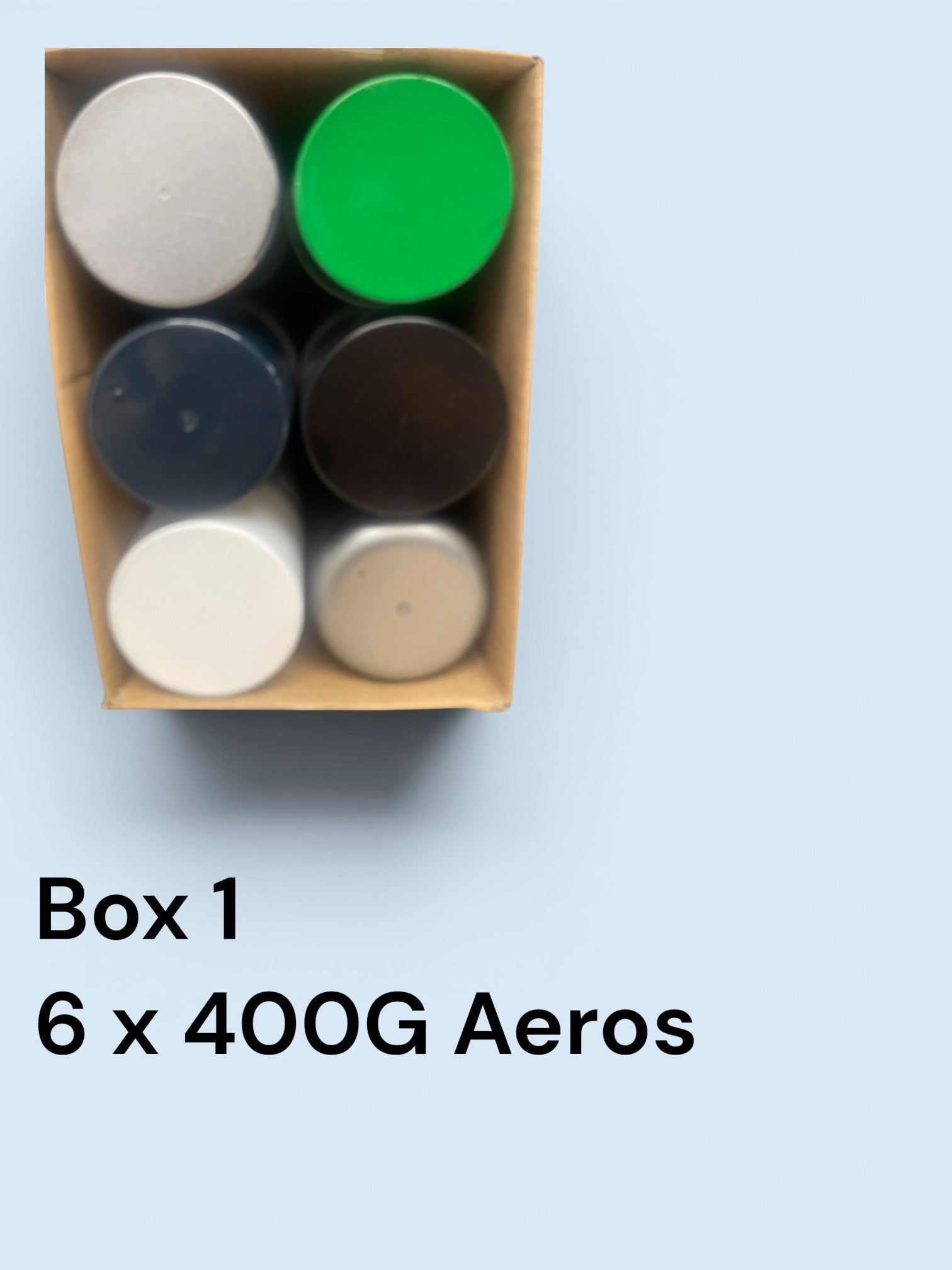 6Pack Custom Made Spray Can 400mL