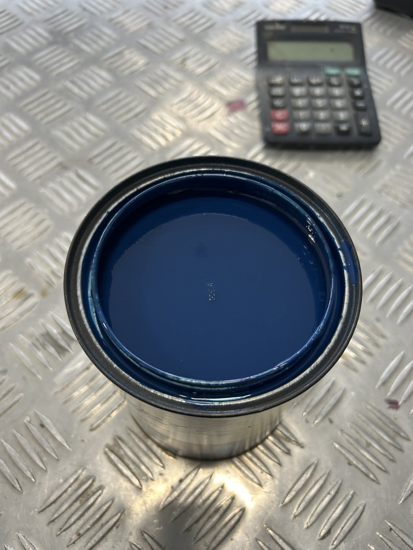 CONCEPT 402 QD Enamel SAPPHIRE BLUE 1L (Old Tin)