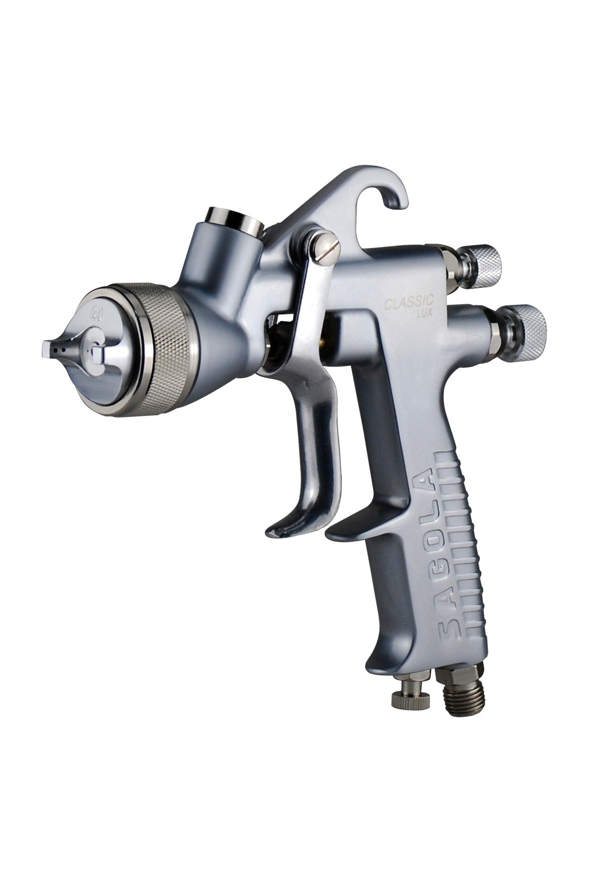 SAGOLA SPRAY GUN GRAVITY CLASSIC LUX 1.8 & POT