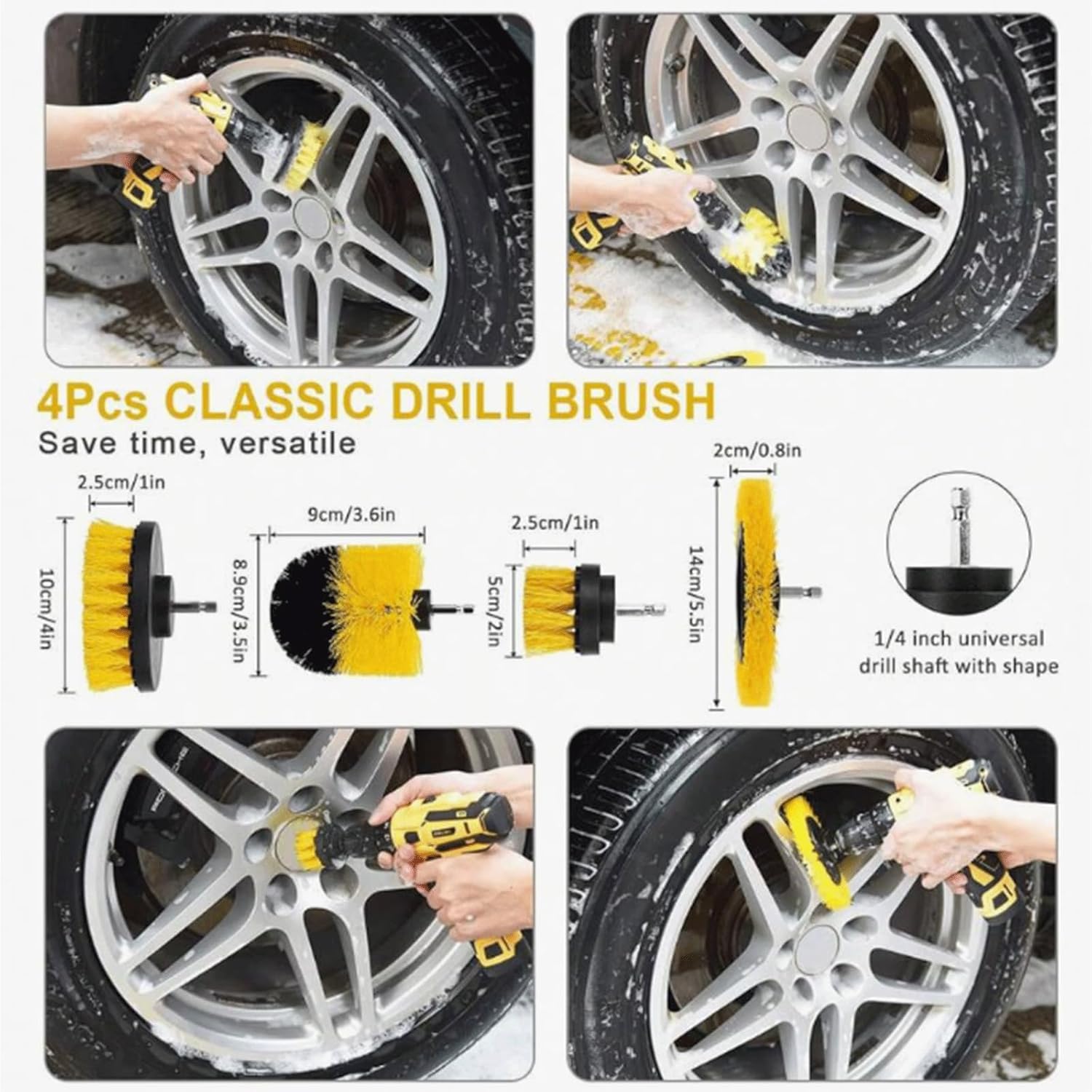 20 Pcs Car Cleaning Kit for Washing Cars