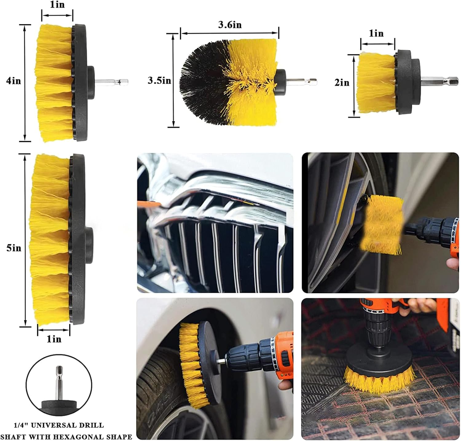 20 Pcs Car Cleaning Kit for Washing Cars