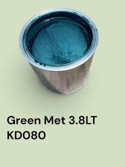 3.8LT Basecoat  Green Metallic  - (THINNED READY TO SPRAY)