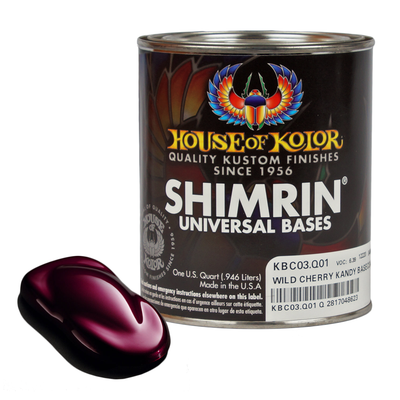 HOK KBC03 KANDY BASECOAT WILD CHERRY 946ml