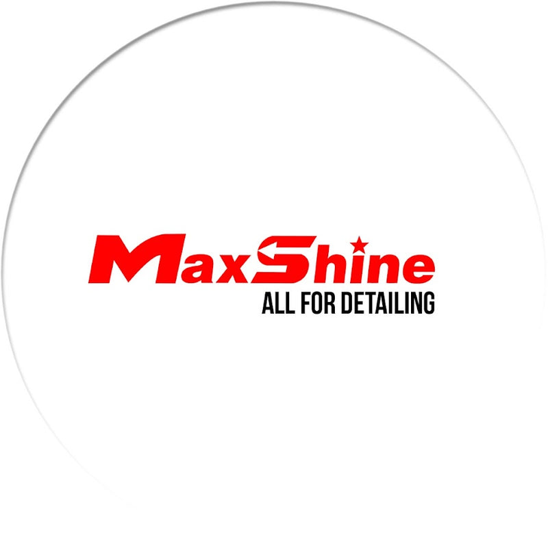 MAXSHINE HIGH PROFILE FINISHING FOAM PAD RED 157.5MM (6.2 IN)