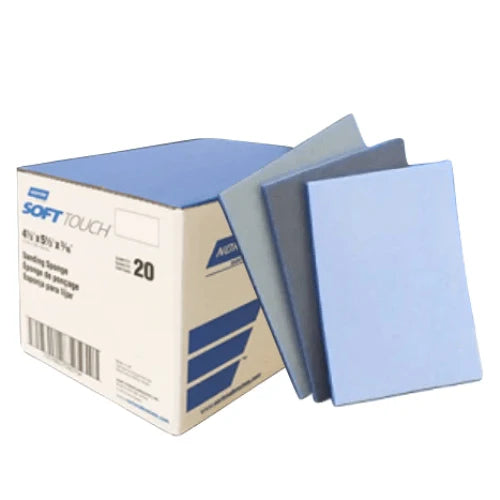 NORTON SOFT TOUCH SUPER FINE SPONGE SANDING p500- p600  20 PER BOX