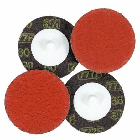 3M 777F Series Ceramic, 2 in Resin Bond x 1.2 mm Thick, Medium Grade, 150 Grit box 50