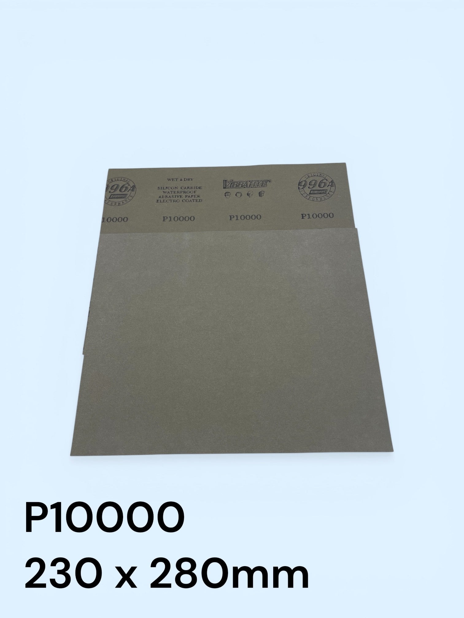 Vibratite 996A Sanding Sheet P10000 (SINGLE SHEET)