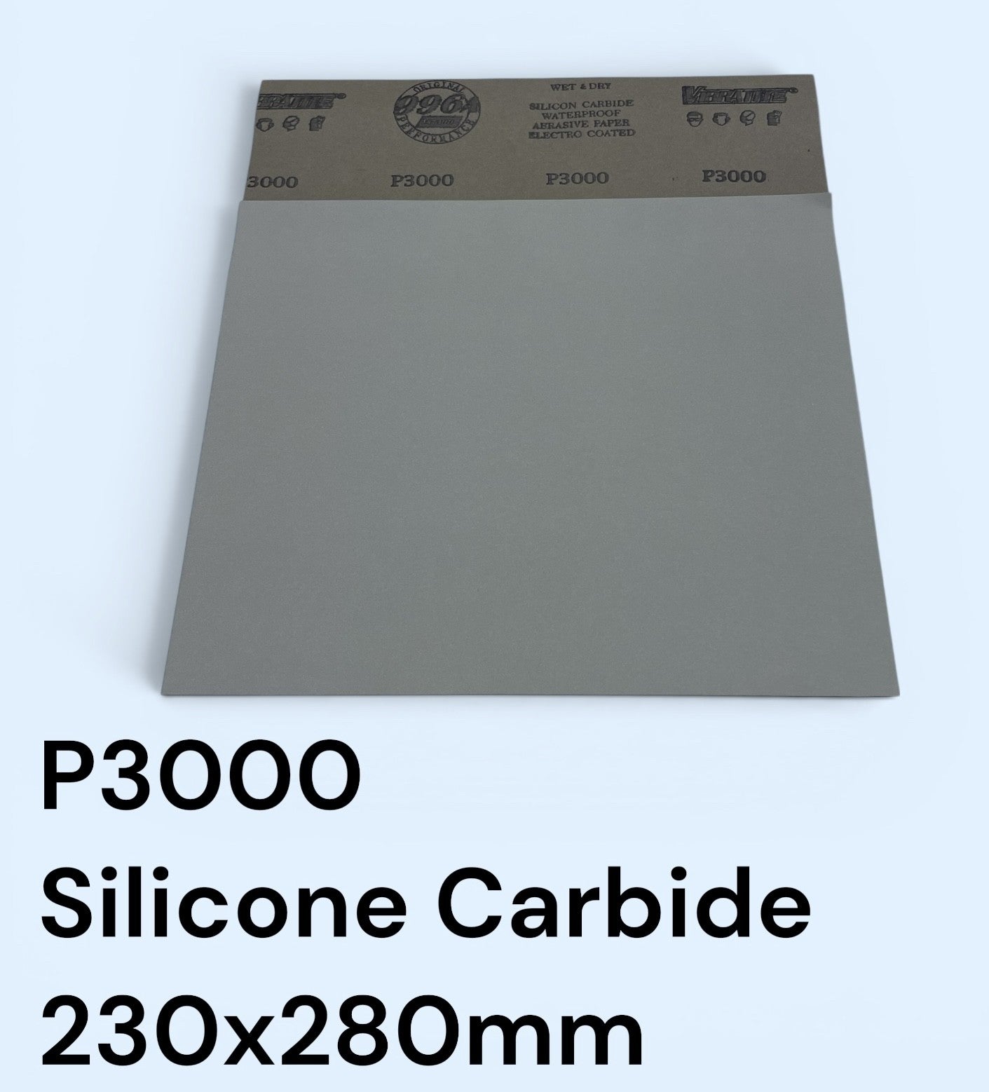 Vibratite 996A Sanding Sheet P3000 230MM X 280MM 50/PACK
