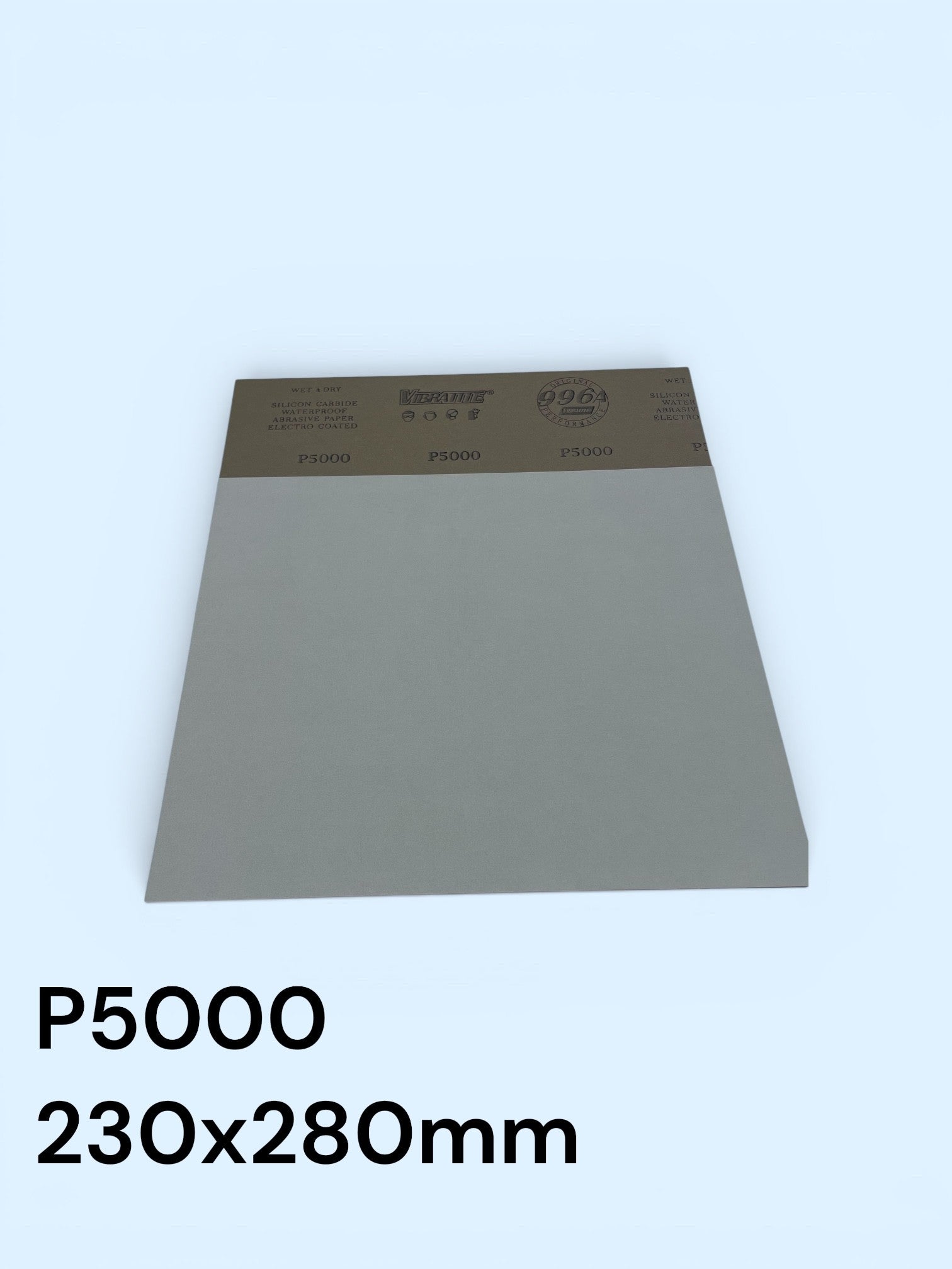 Vibratite 996A Sanding Sheet P5000 230MM X 280MM 50/PACK