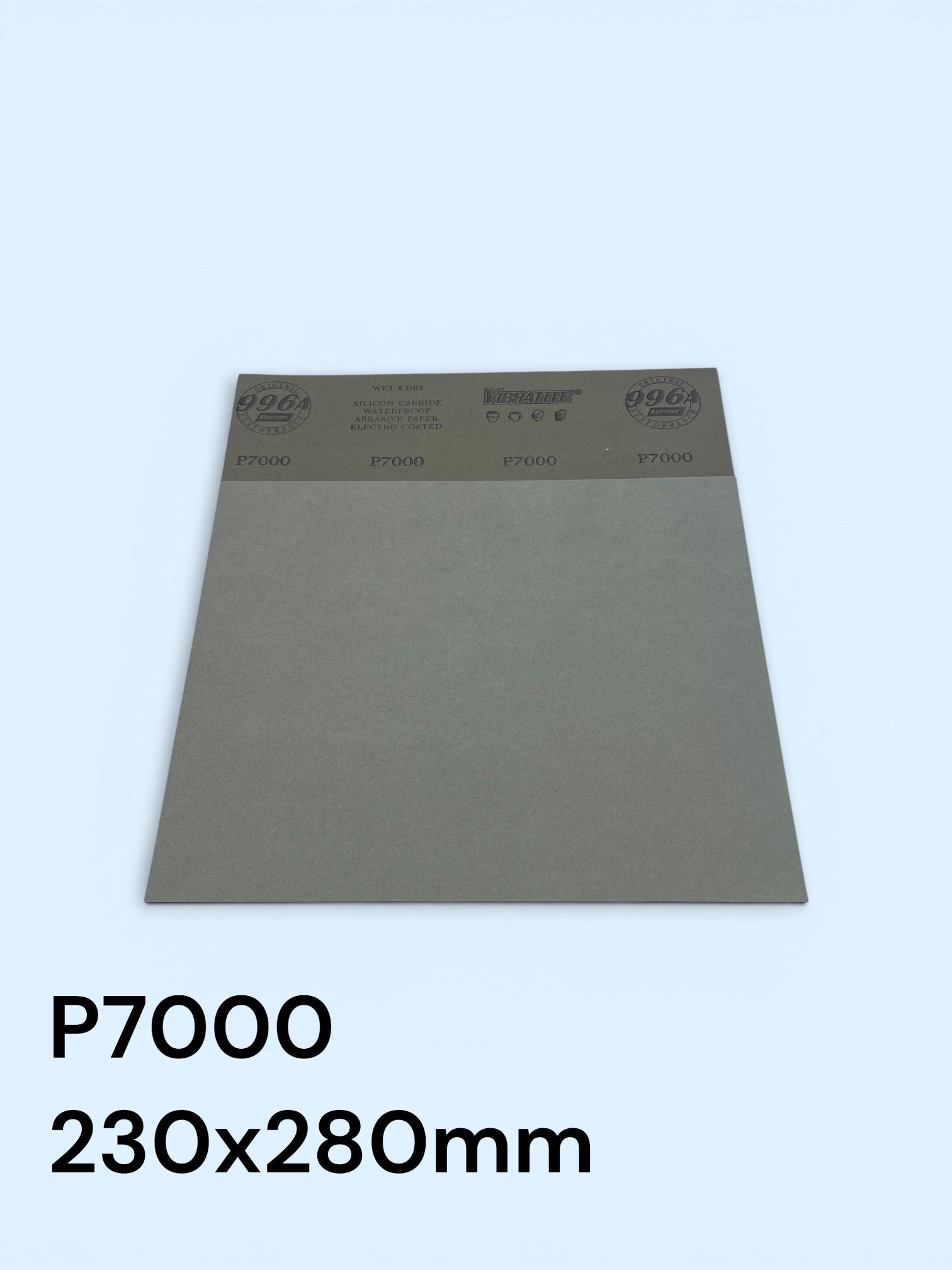Vibratite 996A Sanding Sheet P7000 230MM X 280MM 50/PACK