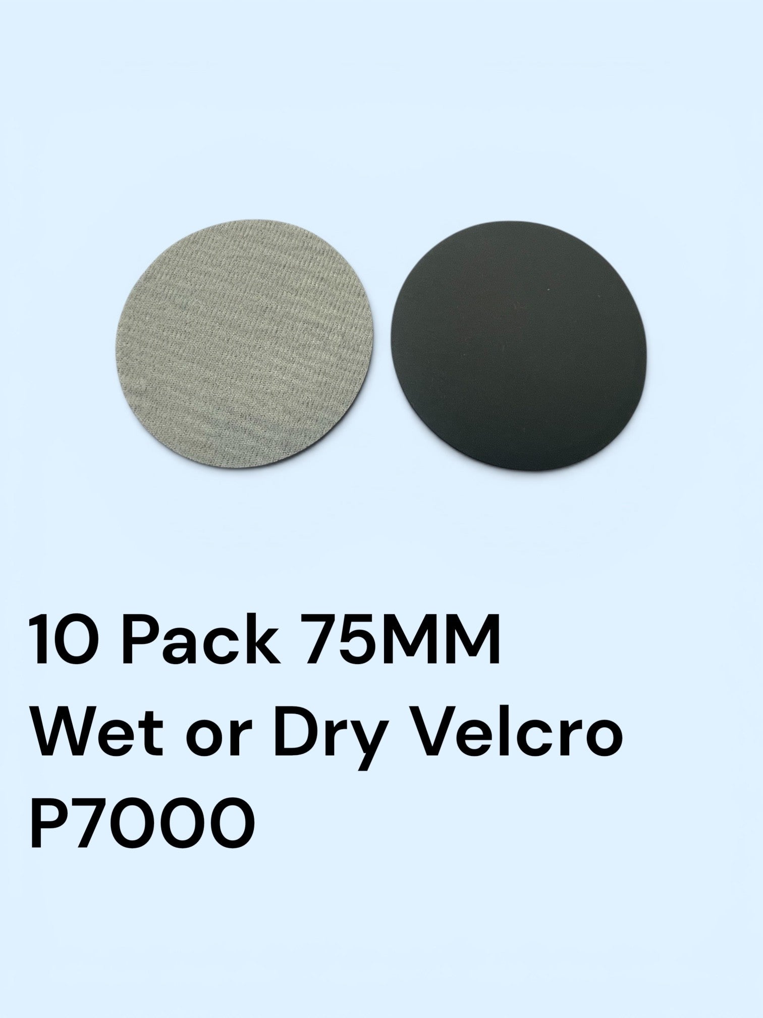 Vibratite P7000 Waterproof Sanding Discs – 75mm (10 Pack)