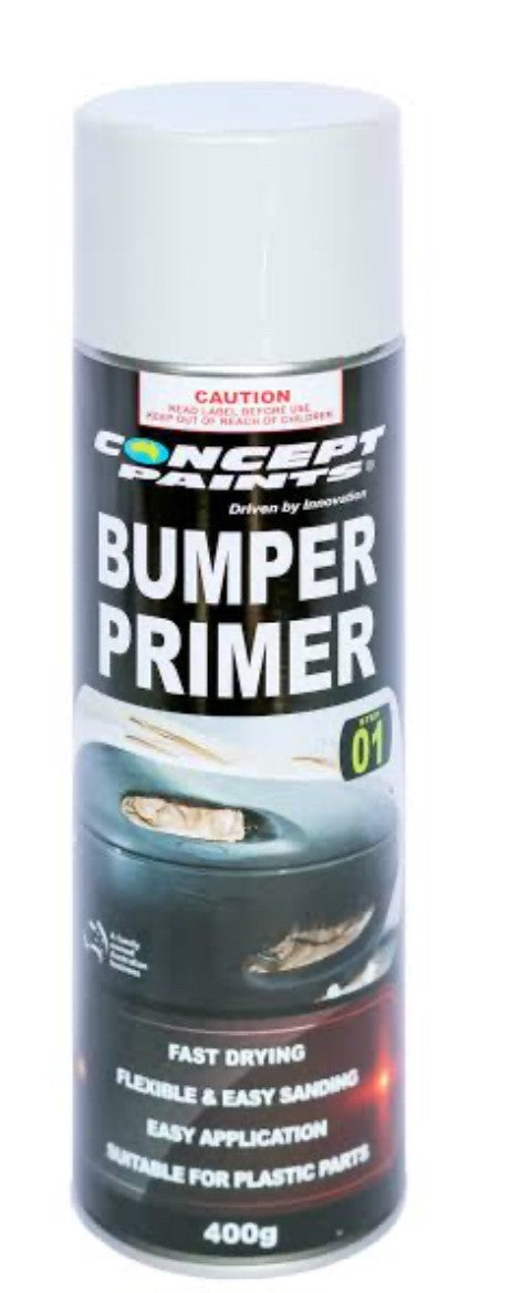 Concept Paints Bumper Primer / Undercoat. Aerosol 400g