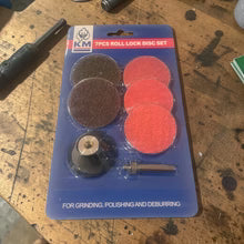 KM 7PC Ceramic Roll Lock Disc Set