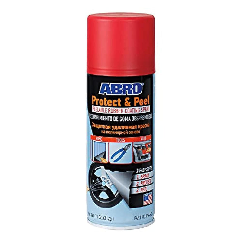 ABRO Protect And Peel Auto Rims - Red