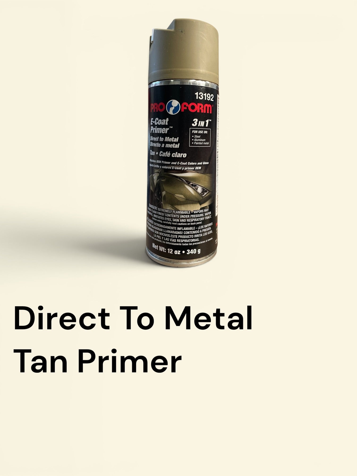 E-Coat Primer DTM 3 IN 1 Tan 340G