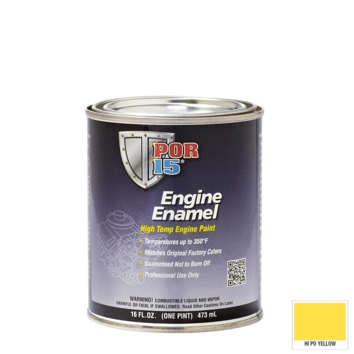 Engine Enamel Hi Po Yellow Pint