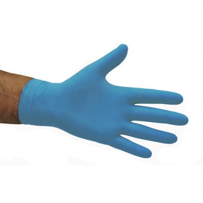 344 Nitrile Powder Free Blue Gloves X-Large 100/Box