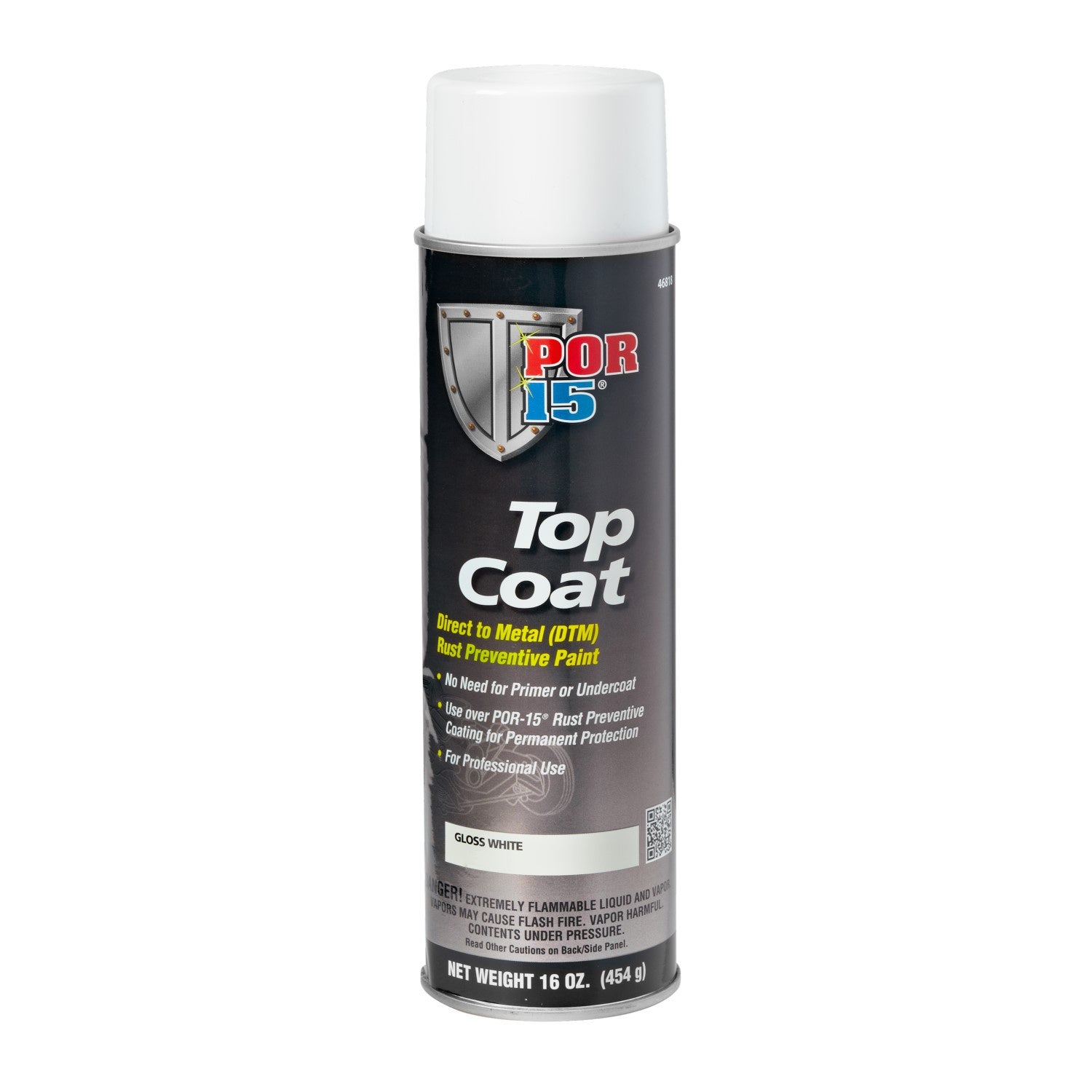 Top Coat Gloss White Aerosol