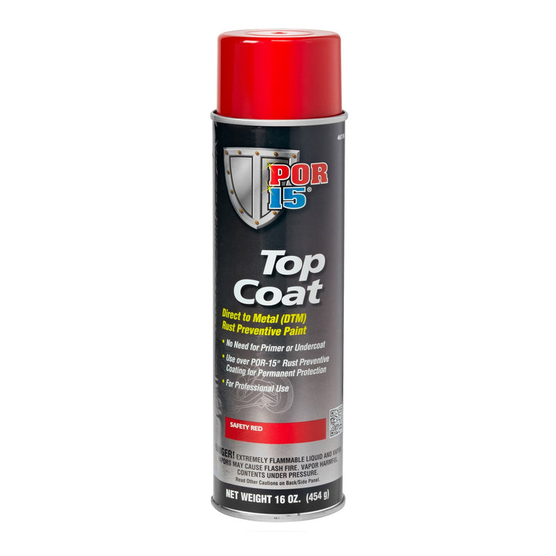 Top Coat Safety Red Aerosol