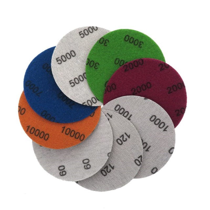 75mm Waterproof Sanding Discs P1000 25/Pack