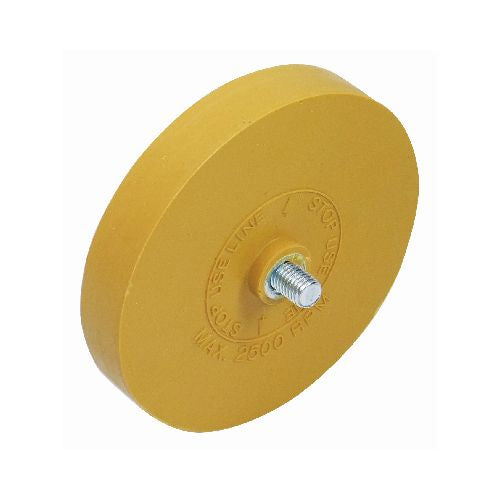 ERASER WHEEL WITH THREADED SPINDLE