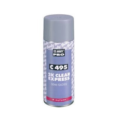 495 2K Semi Gloss Clear Aerosol 400mL