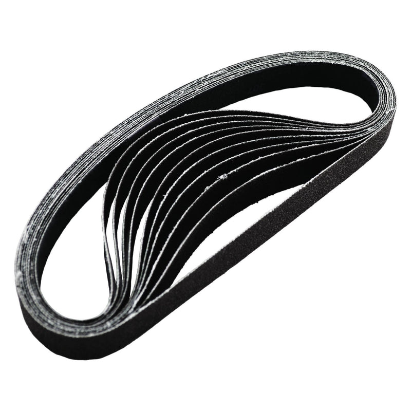 BLACK SANDING BELT 20MM X 520MM P60 20/PACK