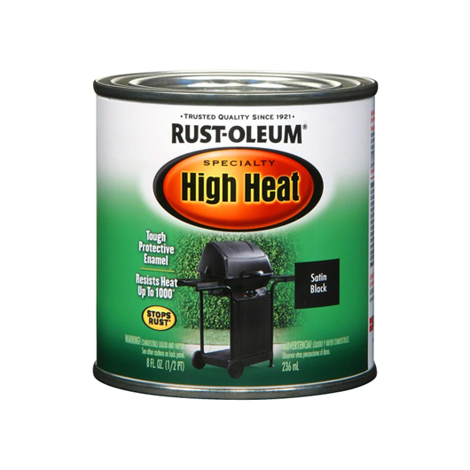 High Heat Enamel - BBQ Black 946mL