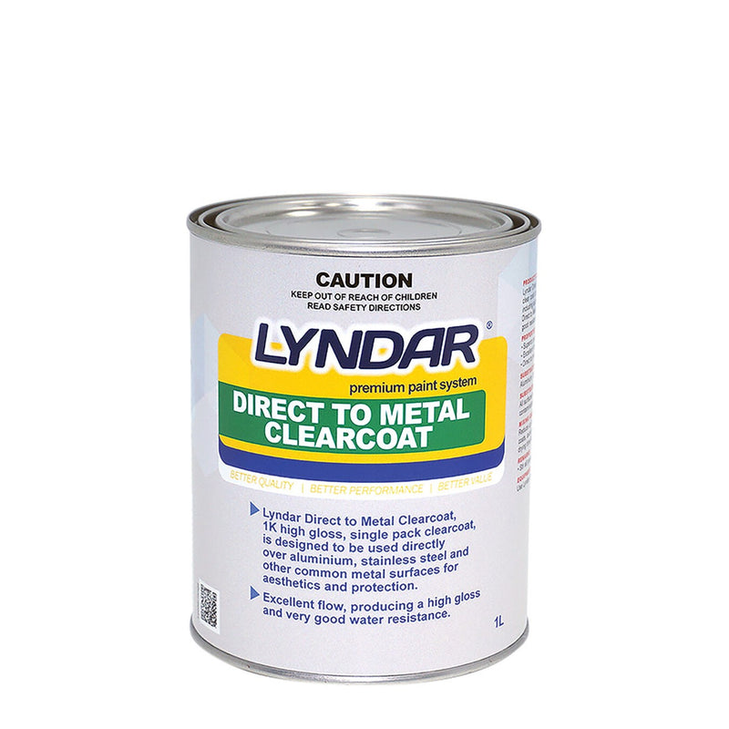 LYNDAR DIRECT TO METAL CLEARCOAT 1L