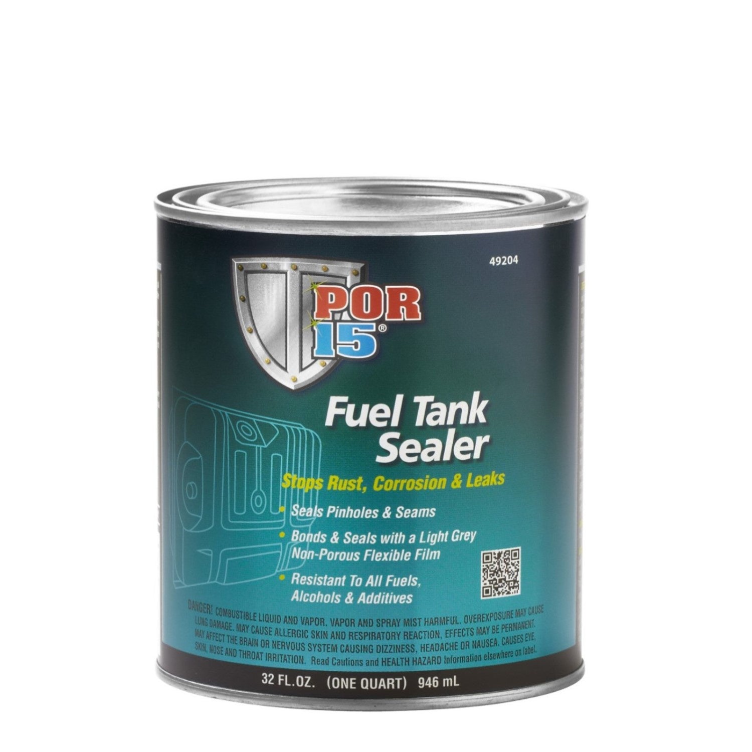 Fuel Tank Sealer Quart (LIGHT RUST ON LID)