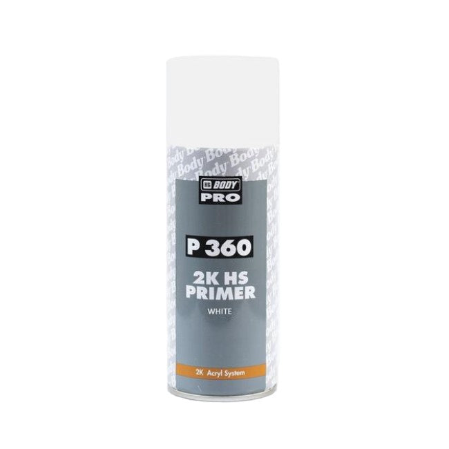 P360 2K HS Primer Spray Can White 400mL